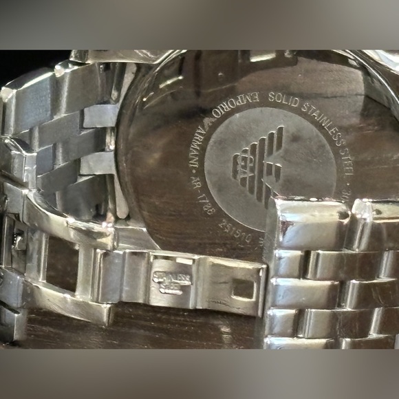 **SOLD**Emporio Armani AR1786 Stainless Steel Watch - Picture 9 of 9